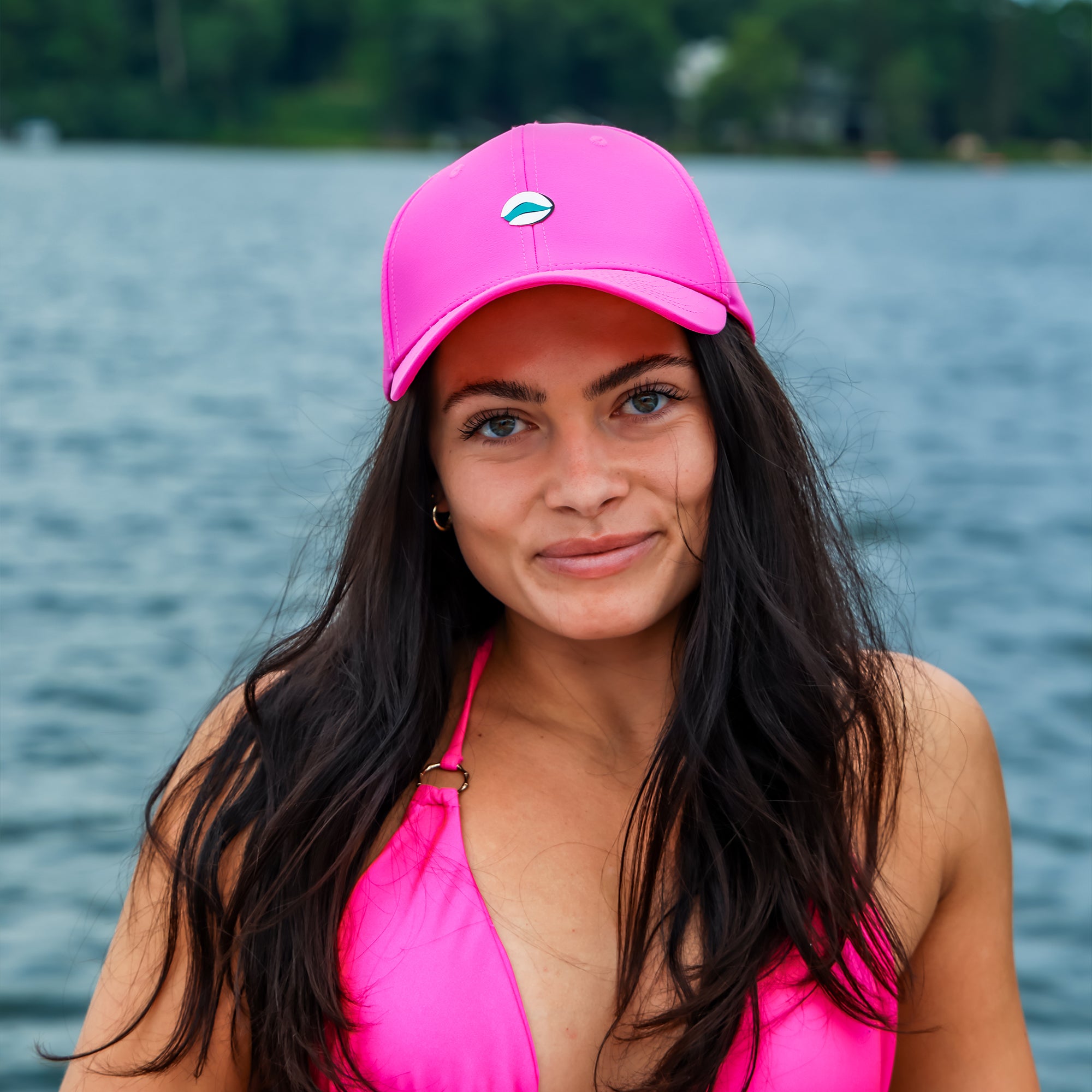 color_hot pink cap